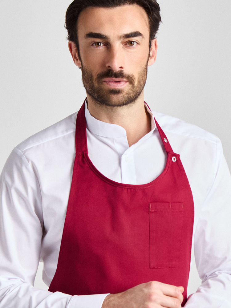 Vittoria Classic 105 x 75 - Latzschürze - cherry